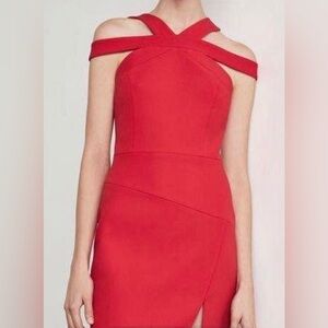 BCBGMAXAZRIA Elegant Rich Red Sleeveless Dress.Size 6 Valentine’s Day,Party,Etc.